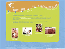 Tablet Screenshot of celebratebirth.net